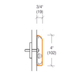 2120P Wallguard, 4" High PVC FREE