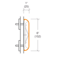 2125.1 Wallguard ECONOMICAL  6" High - Ready to Roll