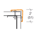 2305P Corner Guard w/Aluminum Retainer PVC FREE