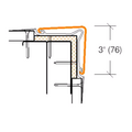 2365B - Flush Mounted Corner Guard - 1 hr