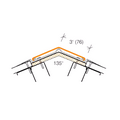 2380B Flush Mounted Corner Guard - 1hr