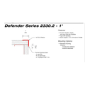 Stainless Steel Corner Guards 1" Wings
