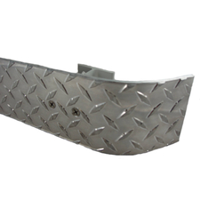 CRASH RAIL ALUMINUM DIAMOND PLATE 2183