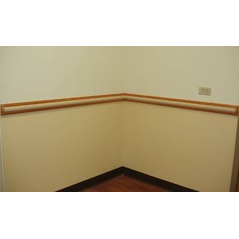2160F Wallguard, 3-1/4" High - Oak, Maple, Ash, or Cherry