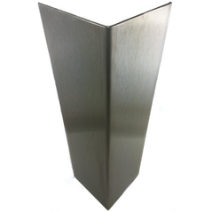 2330 - 18 gauge- 3.5" Wings Stainless Steel Corner Guard