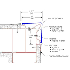 2365-Flush Mounted Corner Guard