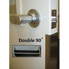 2455 Stainless Steel Door Edge Guards