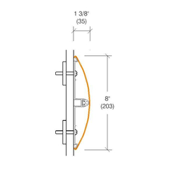 2126 Wallguard, 8" High