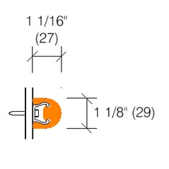 2257 Bumper for Carts, Walls and Equipment