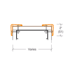 2320.1 ECONOMICAL End Wall Protector w/Vinyl Retainer