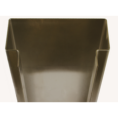 2331B Series 16ga Stainless Steel Flush Mount Endwall