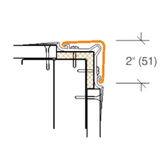 2365B.1 Flush Mounted Corner Guard