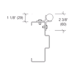 2412 Stainless Steel Door Jamb Protector