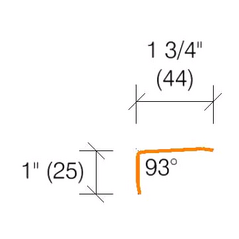 2455.1 Stainless Steel Door Edge Guard