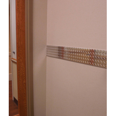 Diamond Plate Chair Rail