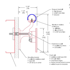 1001 Handrail Round Grip