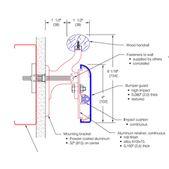 Handrail 1004B  Eliptcal