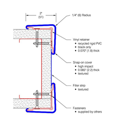 2320.1 High Impact End Wall Guard Detail