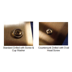 drilling options for stainless with hardware