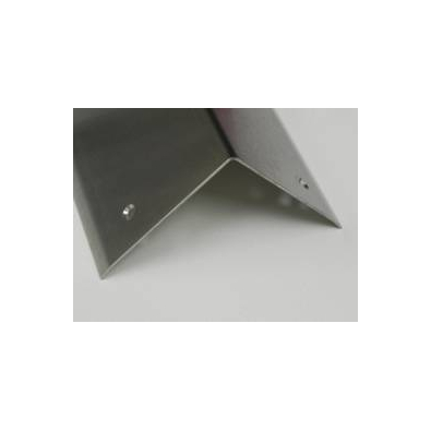 Countersunk Drilled 2330 - 18 gauge- 3.5" Wings Stainless Steel Corner Guard