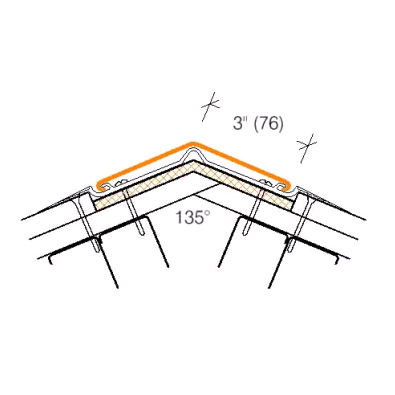 2380B Flush Mounted Corner Guard - 2hr