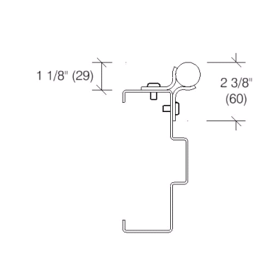 2412 Stainless Steel Door Jamb Protector