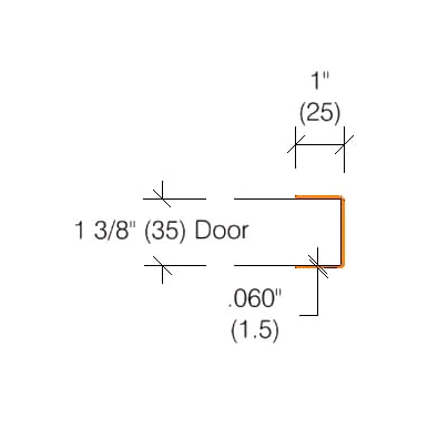 2415 Vinyl Door Edge Guards