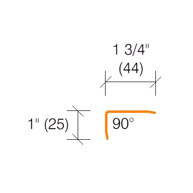 2455 Stainless Steel Door Edge Guard