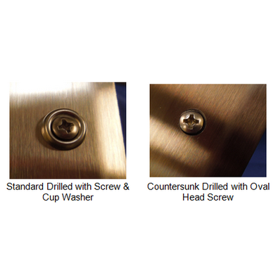 2330.2- 16 gauge -1" Wings - Stainless Steel Corner Guard