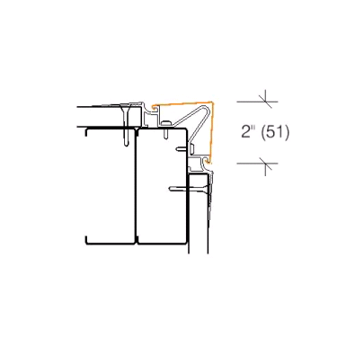 2330C.1 Stainless Steel Flush Mounted Corner Guard