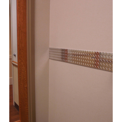 Diamond Plate Chair Rail